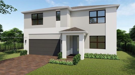 New construction Single-Family house 12941 Sw 267Th Street, Miami, FL 33032 Hayden- photo 0