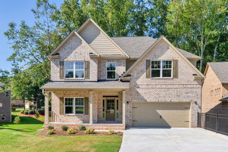 New construction Single-Family house 741 Cams Creek, Mcdonough, GA 30253 Heatherland Homes  The Stratford- photo 0