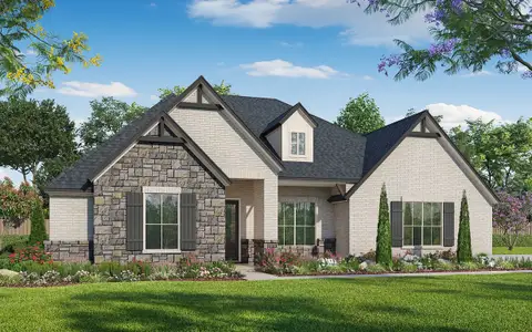 New construction Single-Family house New Waverly, TX 77358 plan Mason - image