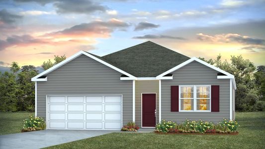 New construction Single-Family house 26 Horatio Ln, Lugoff, SC 29078 plan Cali - image