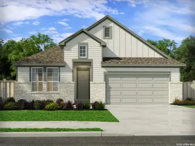 New construction Single-Family house 3905 Zinnia Wy, Marion, TX 78124 - image