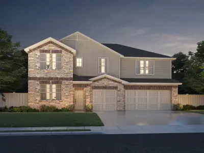 New construction Single-Family house 214 Cathedral Mountain Dr, Dripping Springs, TX 78620 plan The Revere (C570) - image