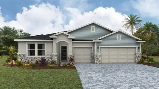 New construction Single-Family house 1859 Browning Lp, Parrish, FL 34219 plan Camden - image