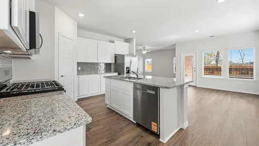 New construction Single-Family house 3221 Cribbing Trl, Krugerville, TX 76227 plan Sage - image