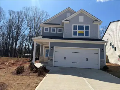 New construction Single-Family house 121 Trace Blf, Dawsonville, GA 30534 plan Burke - image