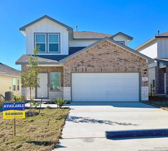 New construction Single-Family house 125 Honors St, Floresville, TX 78114 The Jasmine- photo 22 22