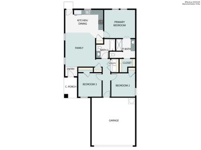 New construction Single-Family house 152 Beaver Path, San Antonio, TX 78245 plan Hunters Ranch 1074 - image 3
