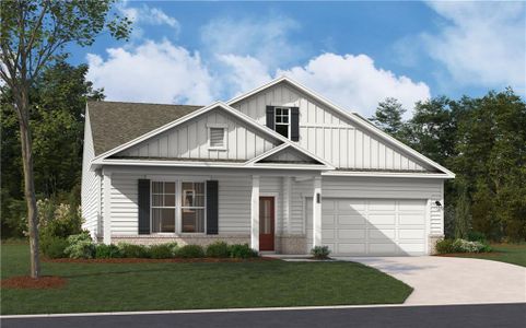 New construction Single-Family house 745 Coventry Cove Wy, Acworth, GA 30102 plan Easton - image
