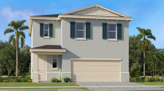 New construction Single-Family house 2419 Croft Inlet Dr Nw, Palm Bay, FL 32907 plan Atlanta - image