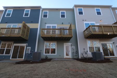 New construction Townhouse house 2313 Bay Minette Sta, Apex, NC 27502 Hyde Park - Front Entry Townhomes- photo 53 53