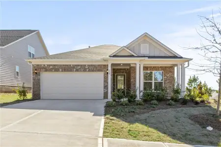 New construction Single-Family house 440 Village Ln, Fairburn, GA 30291 Morgan- photo 0