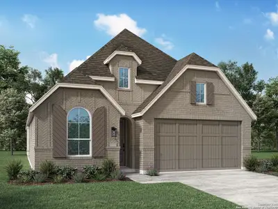 New construction Single-Family house 12343 Barrymore, San Antonio, TX 78254 Bentley Plan- photo 0