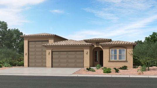 New construction Single-Family house 6571 W Winding Knoll Pl, Marana, AZ 85658 plan Outlander - image