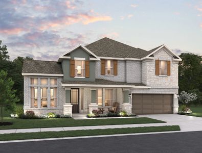 New construction Single-Family house 28434 Colares Wy, San Antonio, TX 78260 plan Barnett - image