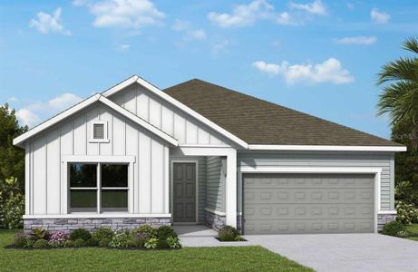 New construction Single-Family house 3714 Jons Lakeview St, Plant City, FL 33566 plan The Kernan - image