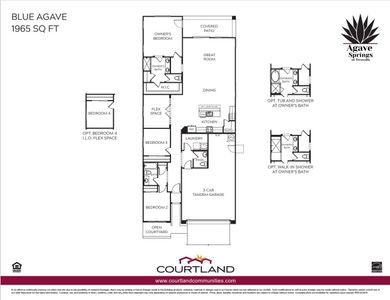 New construction Single-Family house 30424 W Nightshade Dr, Buckeye, AZ 85396 plan Blue Agave - image 3