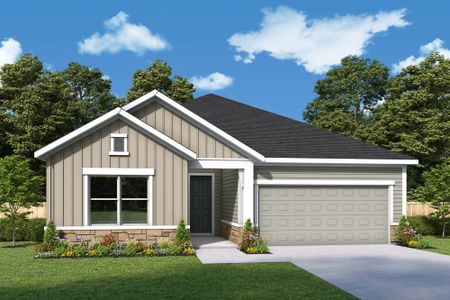 New construction Single-Family house 6087 Sacred Oak Ave, Mount Dora, FL 32757 The Kernan- photo 0