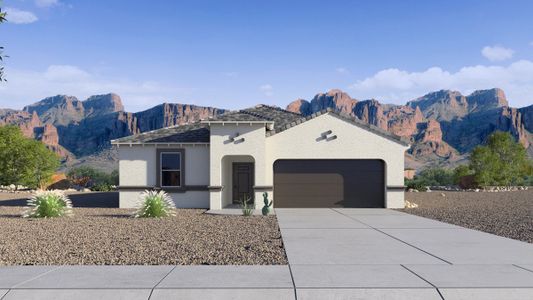 New construction Single-Family house 8459 W Gehrig Wy, Florence, AZ 85132 plan Kingston - image