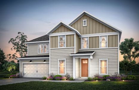 New construction Single-Family house 4286 Gaydon Rd, Powder Springs, GA 30127 plan Liston - image