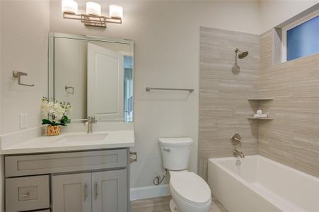 Photos are from the model home