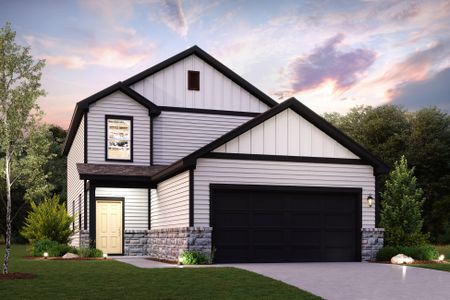 New construction Single-Family house 8302 Haflinger Dr, Austin, TX 78747 Santiago- photo 0