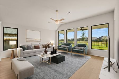 New construction Single-Family house 13723 Tranquila Vista Dr, Cypress, TX 77433 Morgan (2298-HV-40)- photo 11 11