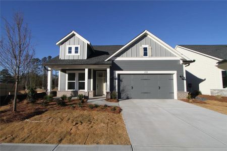 New construction Single-Family house 231 Strawberry Ln, Woodstock, GA 30189 The Cartwright II- photo 0