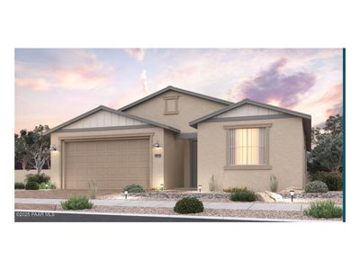 New construction Single-Family house 8914 Needle Rock Rd, Prescott Valley, AZ 86315 plan The Inspiration B - image