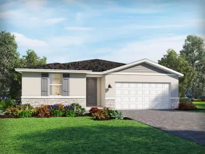 New construction Single-Family house 5465 Hampton Park Cir, Vero Beach, FL 32966 plan Hibiscus - image