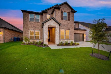 New construction Single-Family house 15136 Devonne Dr, Aledo, TX 76008 Lantana- photo 1 1