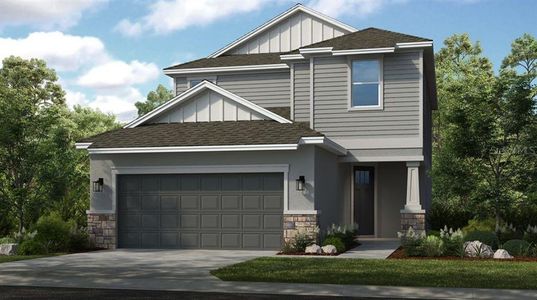 New construction Single-Family house 1017 Ladyfish Trl, St. Cloud, FL 34771 plan Santa Rosa - image