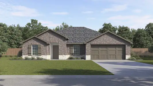 New construction Single-Family house 2905 E Creek Fork Lp, Princeton, TX 75407 plan Boulder - image