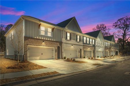 New construction Townhouse house 543 Feldspar Wy, Lawrenceville, GA 30043 - image