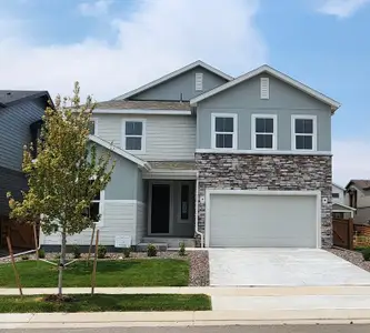 New construction Single-Family house 9983 Worchester St, Commerce City, CO 80022 plan 4036 - image