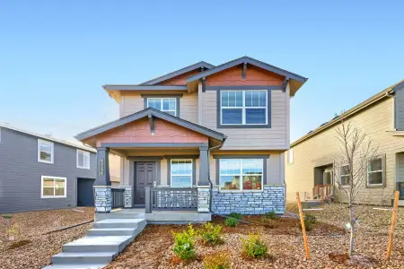New construction Single-Family house 9250 Coal Cart Ln, Colorado Springs, CO 80908 plan Odyssey - image