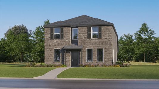 New construction Single-Family house 17907 Nashville Warbler Rd, Pflugerville, TX 78660 plan Mia - image