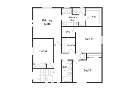 New construction Single-Family house 4896 Truscott Rd, Colorado Springs, CO 80925 plan Esprit - image 3