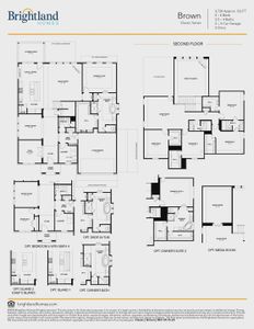 Brown Floor Plan