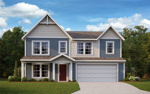 New construction Single-Family house 9 Warrior Ct, Hoschton, GA 30548 plan Breckenridge - image
