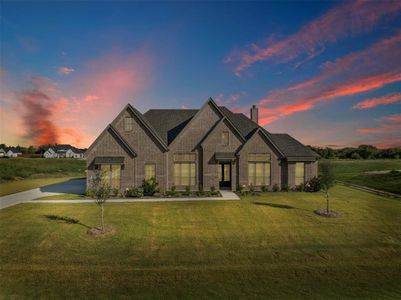 New construction Single-Family house 157 Aria Dr, Waxahachie, TX 75165 plan Melbourne_ - image