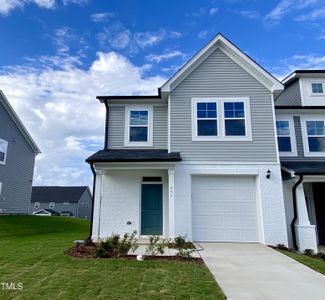 New construction Townhouse house 551 Eversden Dr, Zebulon, NC 27597 Kenley- photo 1 1