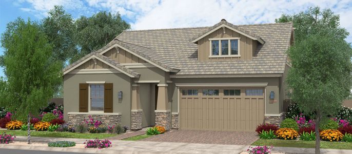 New construction Single-Family house 20045 S 229Th Wy, Queen Creek, AZ 85142 plan Avocado - image