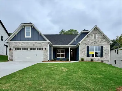 New construction Single-Family house 141 Cedar Crest Ln, Dawsonville, GA 30534 plan Asheboro - image