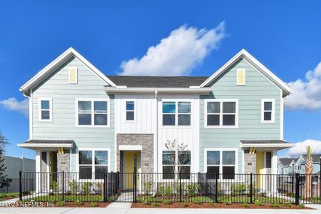 New construction Townhouse house 11104 Pangea Ct, Jacksonville, FL 32256 The Wilton- photo 0