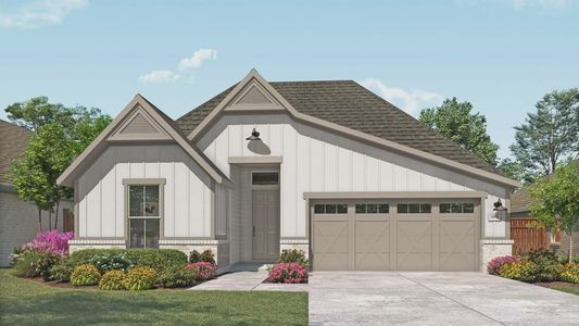 New construction Single-Family house 13521 Wandering Rhett Dr, Elgin, TX 78621 plan Mahogany - image