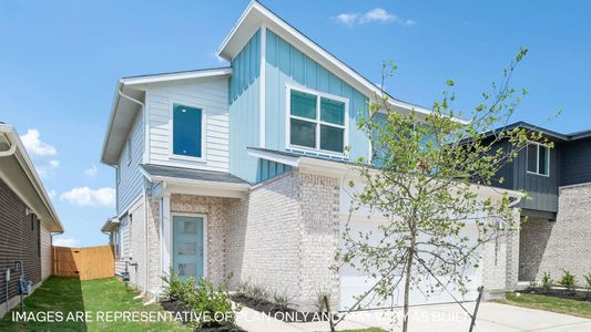 New construction Single-Family house 8519 Honest Cattleman Rd, Mustang Ridge, TX 78610 plan The Denali - image