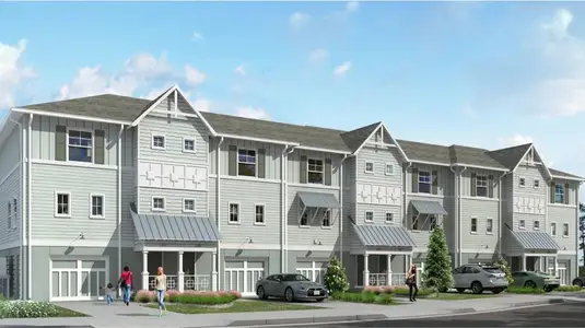 New construction Townhouse house 14158 Sable Palm Wy, Pensacola, FL 32507 plan Sabal Palm - image