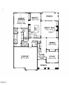 New construction Single-Family house 1207 Clearwater Farm Trl, Unit 1b, Chapel Hill, NC 27517 - image 3