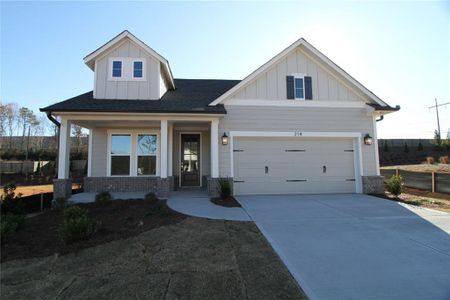 New construction Single-Family house 214 Strawberry Ln, Woodstock, GA 30189 The Cartwright II- photo 0