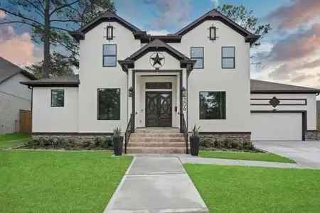 New construction Single-Family house 206 Faust Lane, Houston, TX 77024 - photo 0